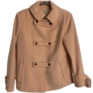 St Johns bay Button Up Peacoat size M